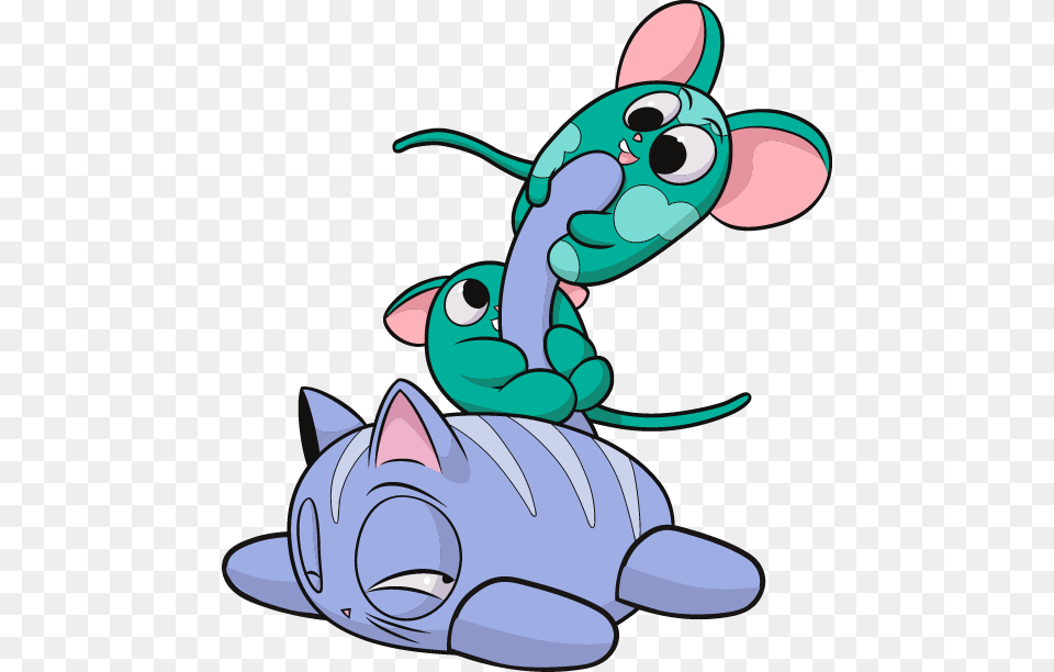 Who Z Hidin Inside Lost Kitties Mice Mania Series, Cartoon, Animal, Cat, Mammal Free Png