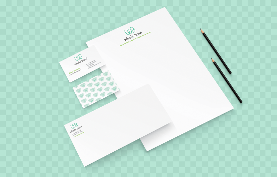 Whole Bowl Branding Id, Business Card, Page, Paper, Text Png