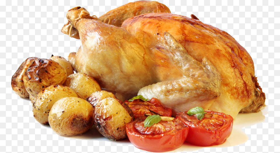 Whole Chicken, Dinner, Food, Meal, Roast Png