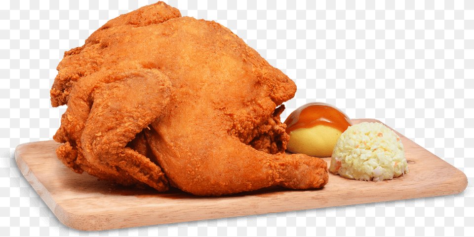 Whole Fried Chicken, Food, Fried Chicken, Bread, Food Presentation Free Png