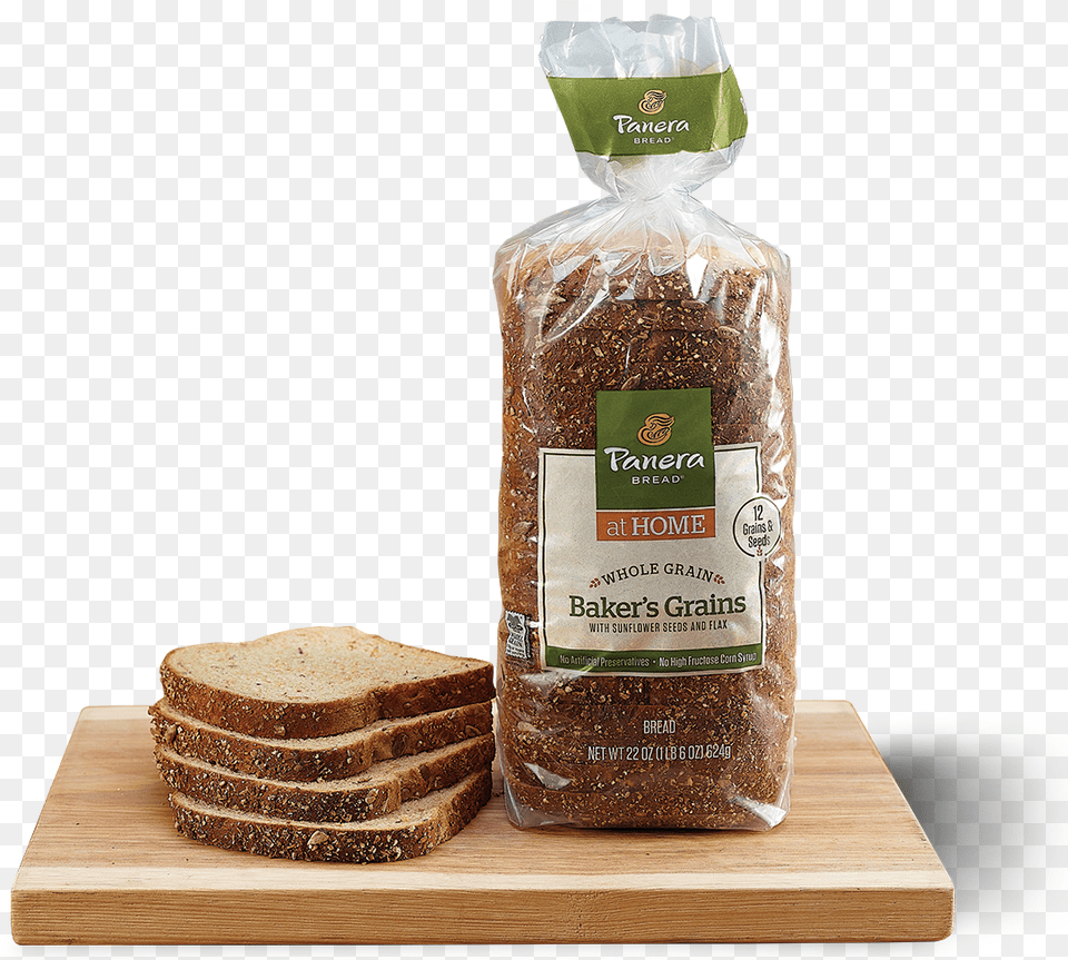 Whole Grain Baker S Grains Sliced Breadsrcset Panera Bakers Grain, Bread, Food, Produce, Seed Free Png