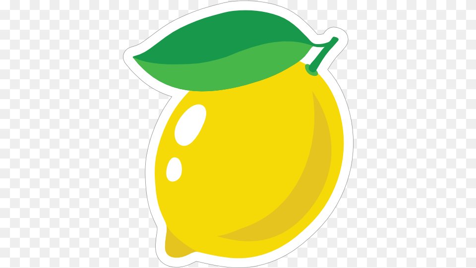 Whole Lemon Sticker Clip Art, Citrus Fruit, Food, Fruit, Plant Free Png Download