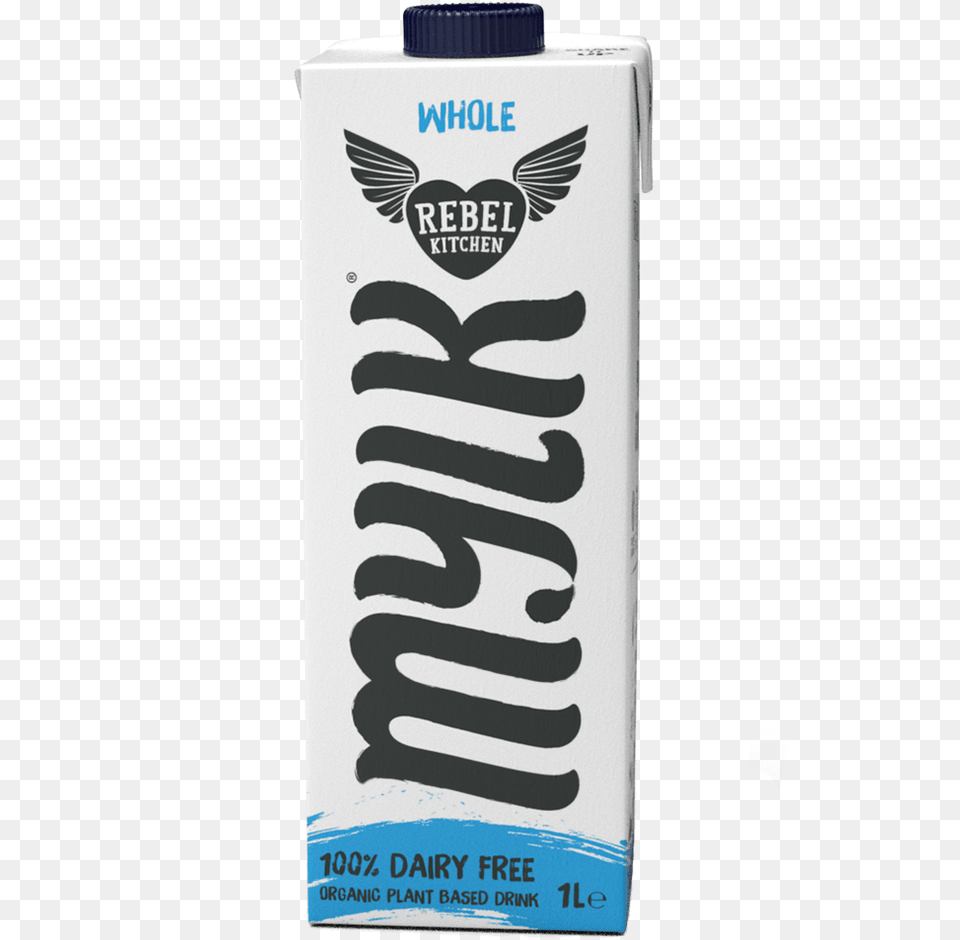 Whole Mylk Rebel Kitchen Milk, Beverage, Bottle Free Png Download