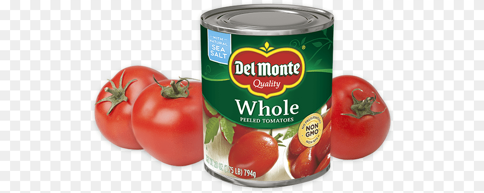 Whole Peeled Tomatoes Monte, Vegetable, Tomato, Produce, Plant Free Transparent Png