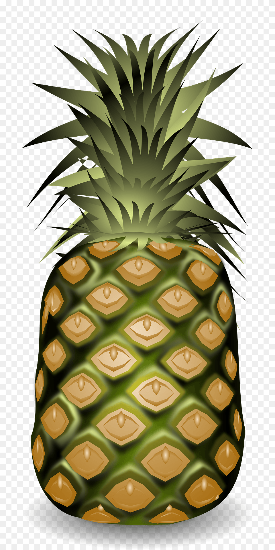 Whole Pineapple Clipart, Food, Fruit, Plant, Produce Png