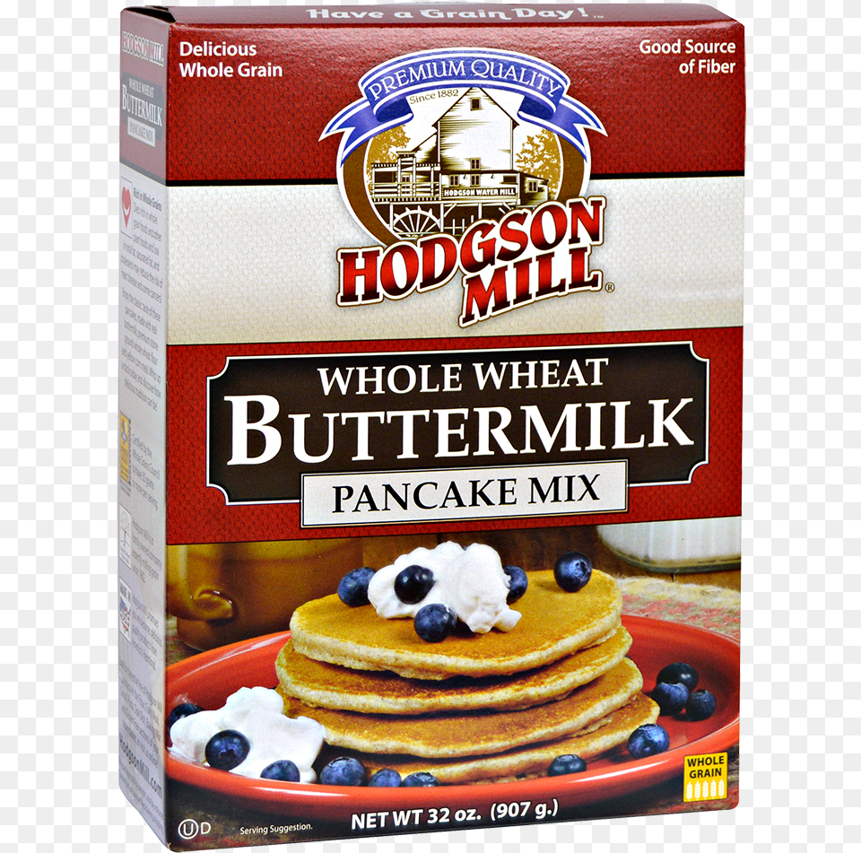 Whole Wheat Buttermilk Pancake Mix Hodgson Mill Buckwheat Pancake Mix, Bread, Food, Berry, Blueberry Free Png