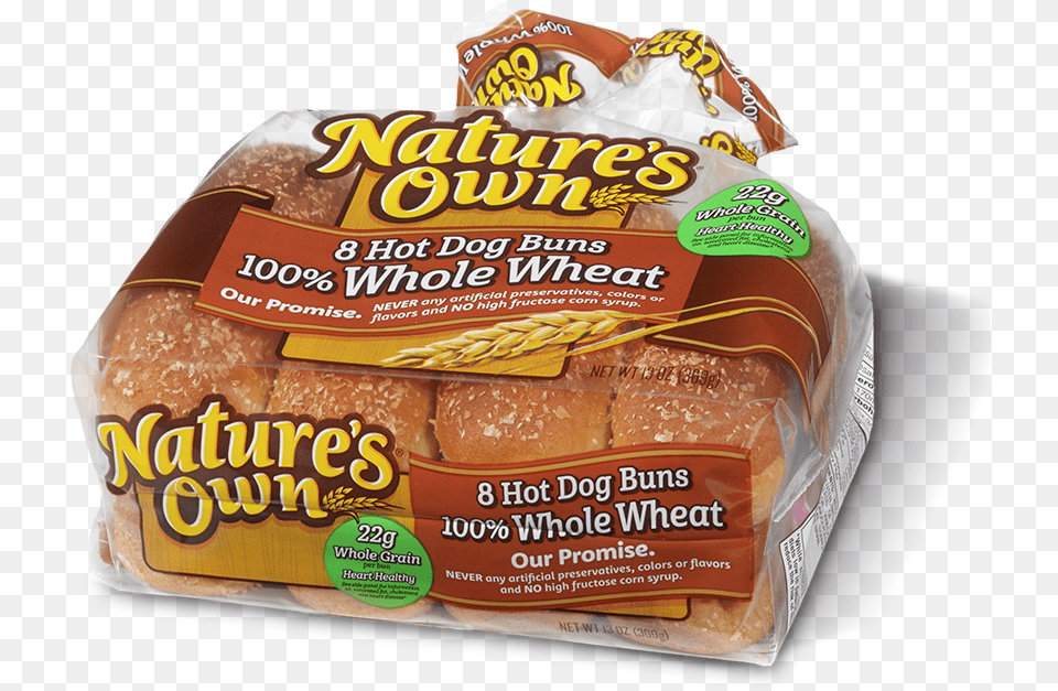 Whole Wheat Hot Dog Rolls 100 Whole Wheat Buns, Bread, Food, Ketchup Free Png