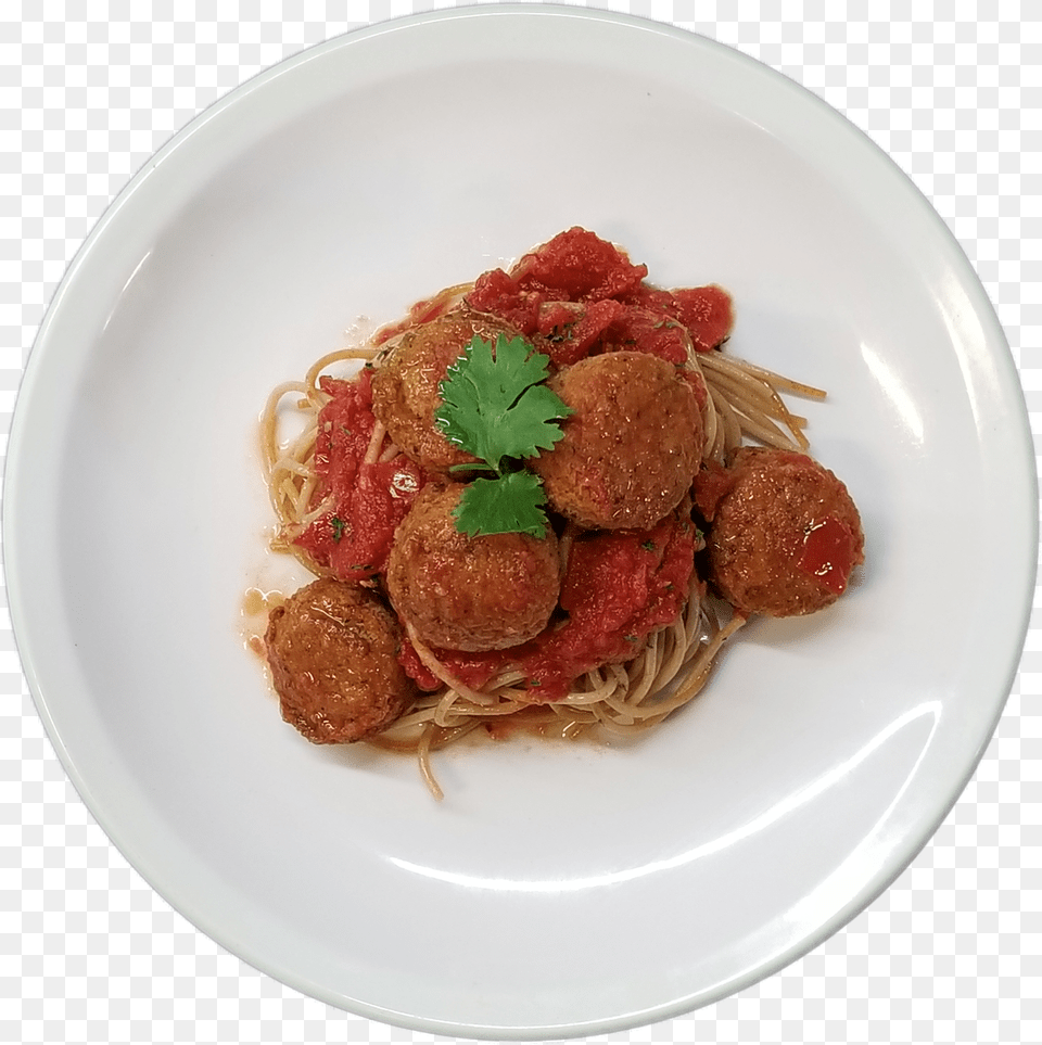 Whole Wheat Spaghetti With Falafel Amp Vegetables Pepperoni Free Png