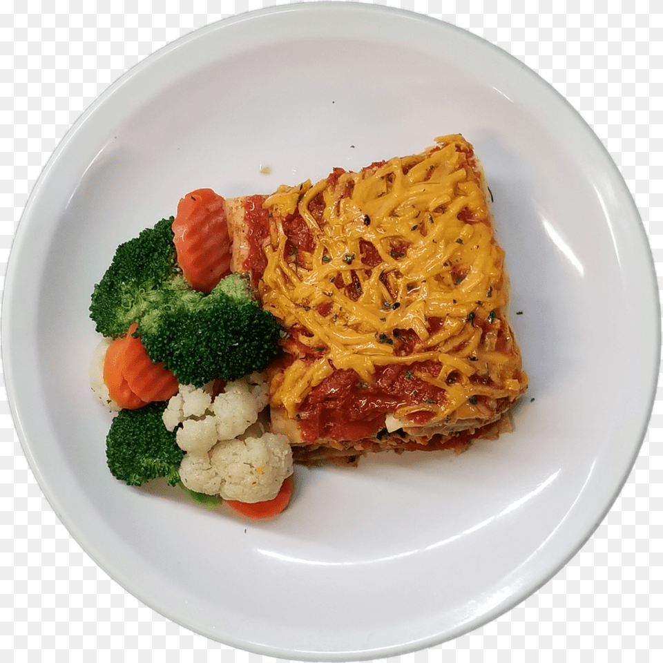 Whole Wheat Turkey Lasagna Amp Vegetables Broccoli, Food, Food Presentation, Plate Free Png Download