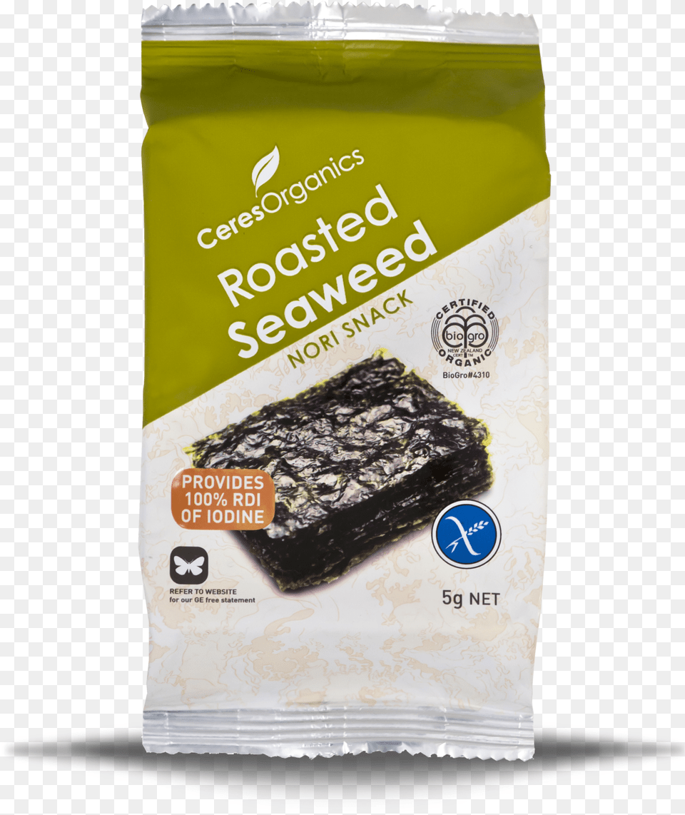 Wholegrain Organics Online Shop Ceres Organic Seaweed Snack, Chocolate, Dessert, Food, Sweets Free Png