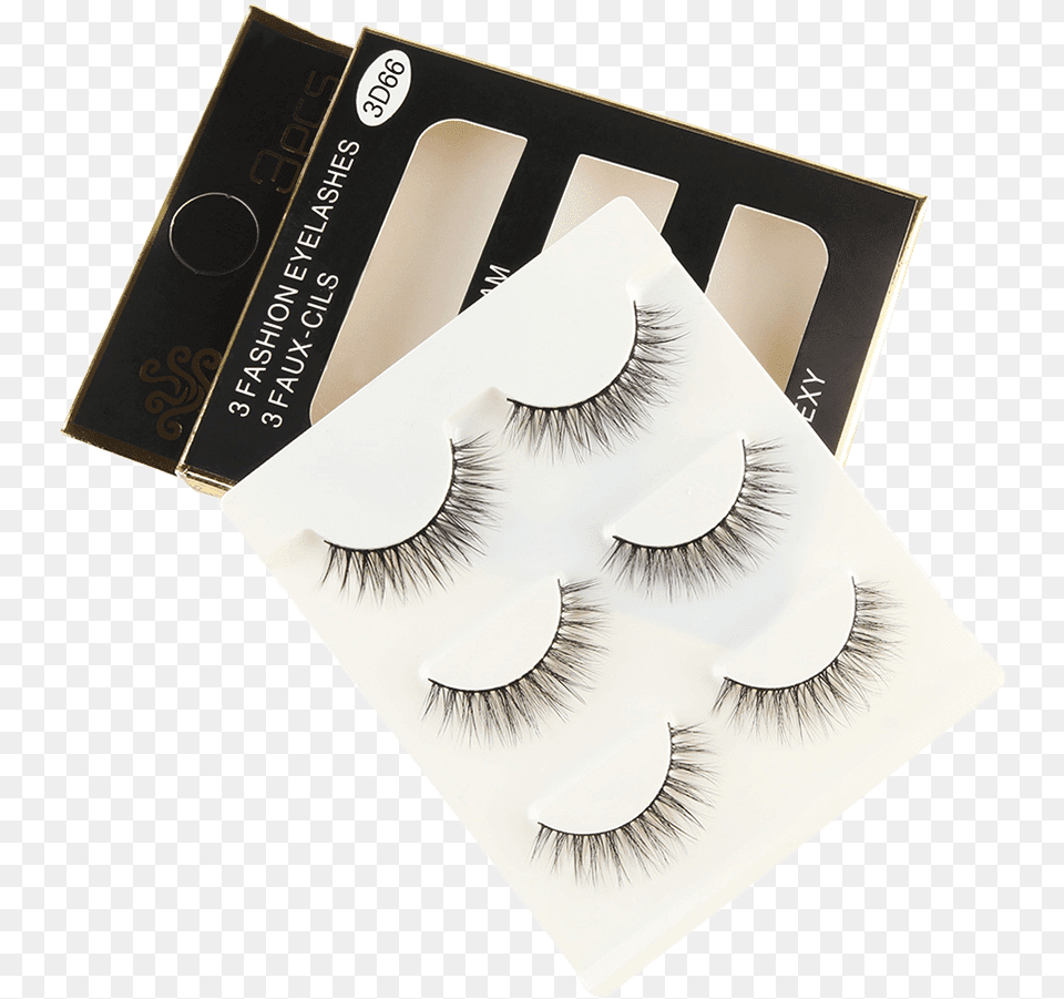 Wholesale 3 Pairs Handmade Natural Long Eyelashes Set Eyelash Extensions, Brush, Device, Tool, Face Free Transparent Png
