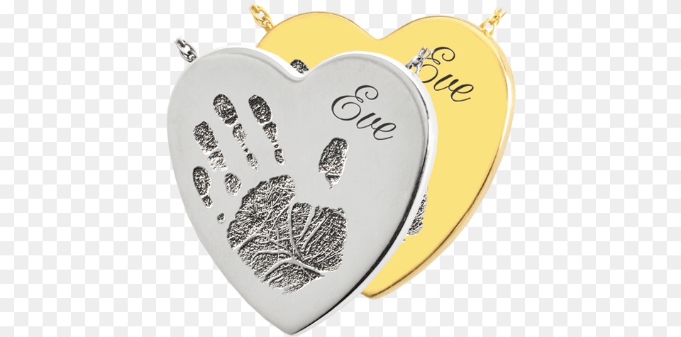 Wholesale Baby Handprint Heart Jewelry Handprint Heart Slider Sterling Silver Cremation Pendant, Accessories, Locket Png Image