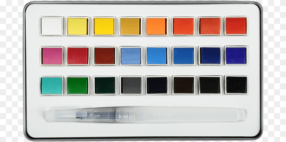Wholesale Best Quality Cheap 12colors Dry Water Color Watercolor Pan, Paint Container, Palette, Electrical Device, Switch Free Png Download