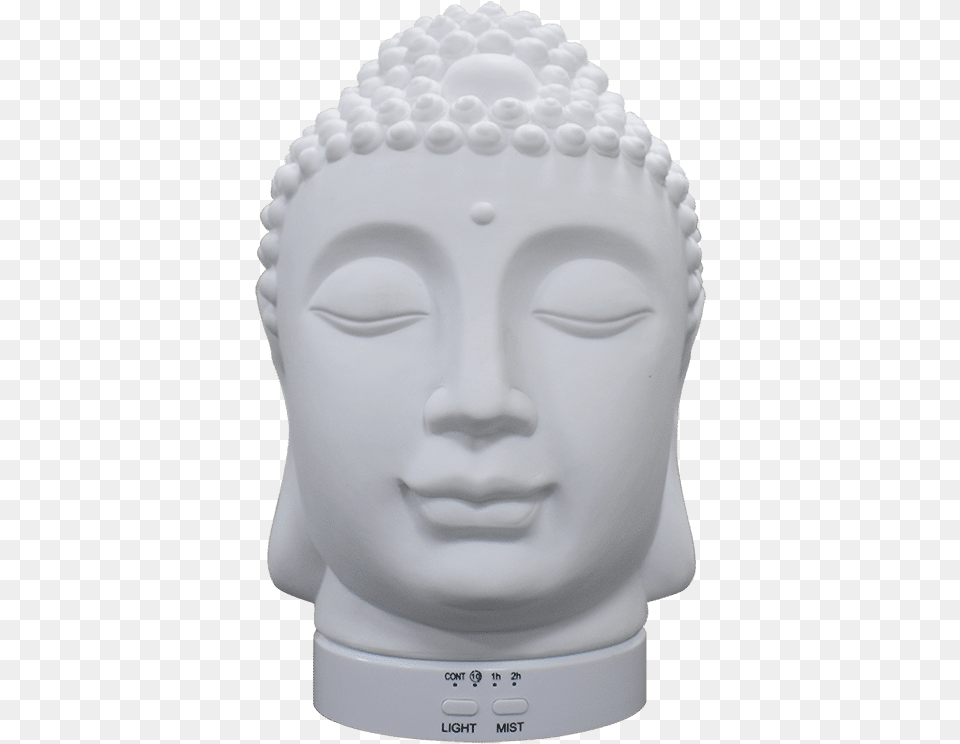 Wholesale Buddha Essential Oil Aroma Diffuser X117a Humidificador Cabeza De Buda, Art, Person, Prayer, Head Png Image