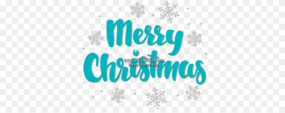 Wholesale Flock Blue Letters Merry Christmas With Crystal Snowflake, Nature, Outdoors, Envelope, Greeting Card Free Transparent Png