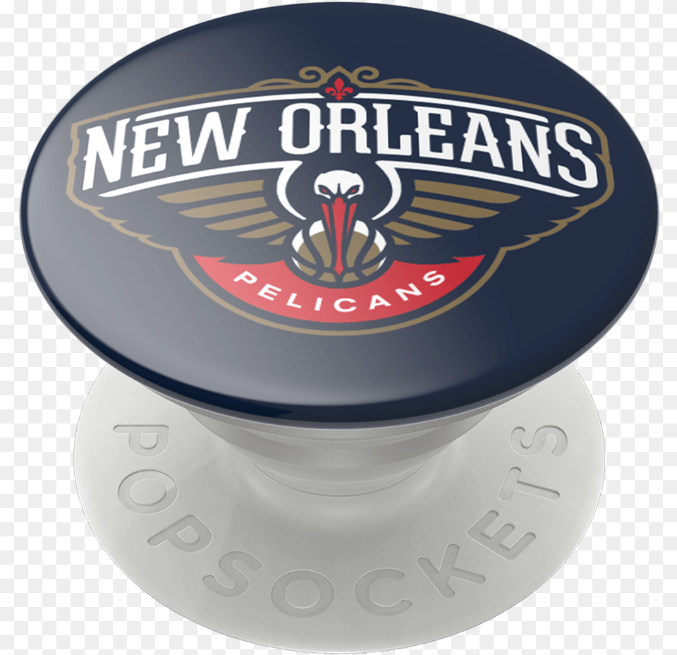 Wholesale Popsockets Popgrip Nba Licensed Swappable Device New Orleans Pelicans, Badge, Emblem, Logo, Symbol Png