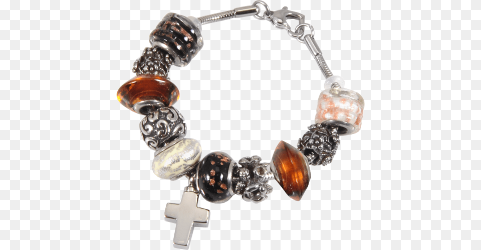 Wholesale Remembrance Beads Urn Charm Bracelet Autumn Remembrance Beads Autumn Gold Charm Bracelet Cremation, Accessories, Jewelry, Necklace Free Png Download