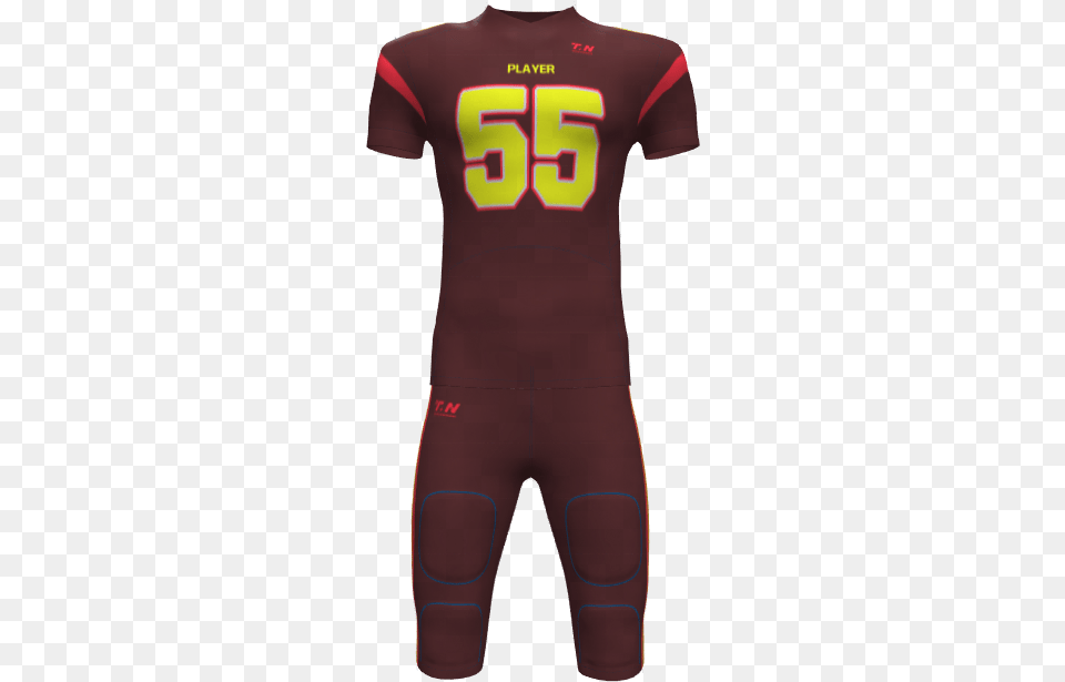 Wholesale Youth Team Sublimated American Football Jersey Dry Suit, Clothing, Shirt, T-shirt, Adult Png Image
