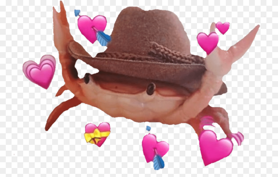 Wholesome Wholesomememes Crab Aesthetic Yee Claw, Clothing, Hat, Baby, Person Free Png