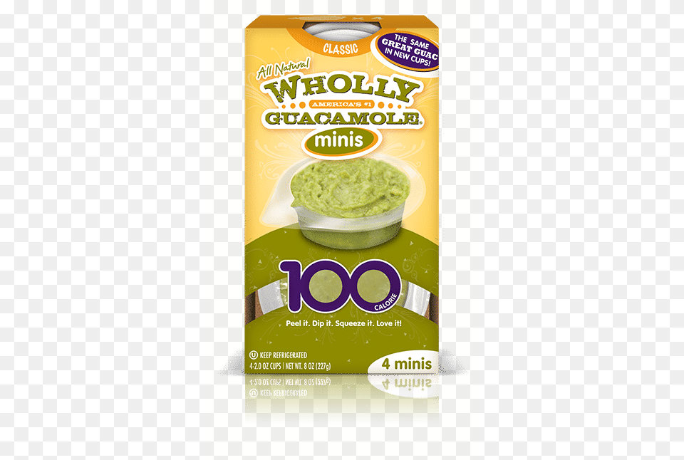 Wholly Guacamole Minis 3 Points Wholly Guacamole Spicy Minis, Advertisement, Food, Ketchup, Poster Free Transparent Png