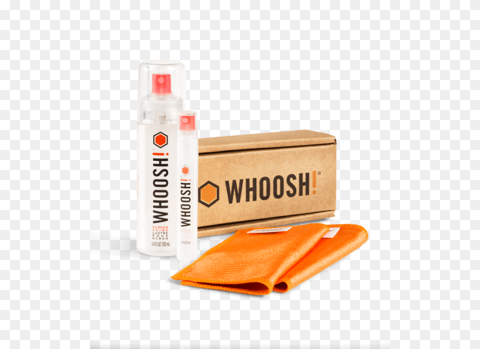 Whoosh Screen Shine Duo 100ml Amp 8ml Screen Cleaner, Bottle, Box, Accessories, Wallet Free Png