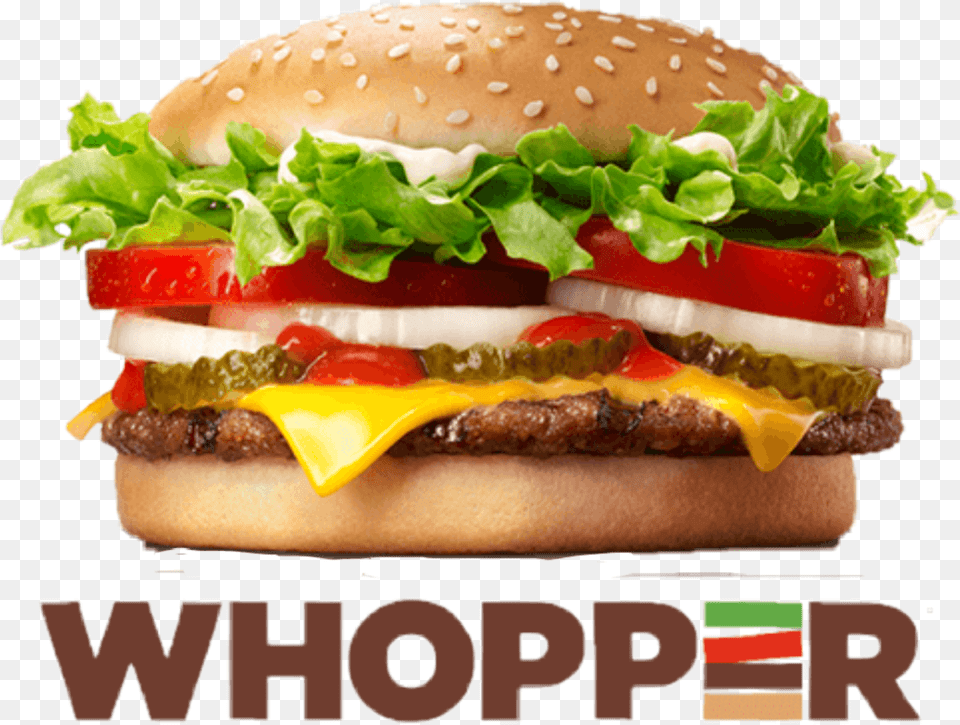 Whopper Burger King, Food, Ketchup Png