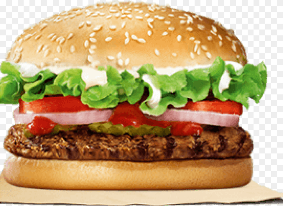 Whopper Hamburger Burger King Fast Food Restaurant Burger King Burger Free Png Download
