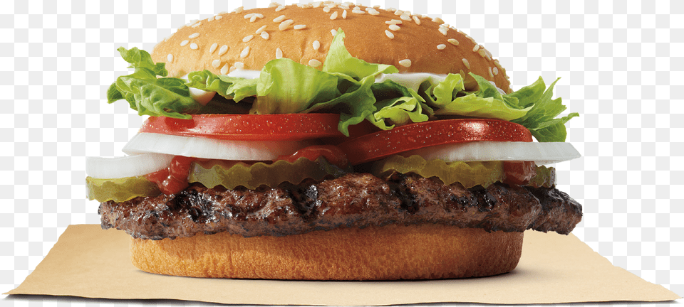 Whopper Sandwich Bk Whopper, Burger, Food Free Transparent Png