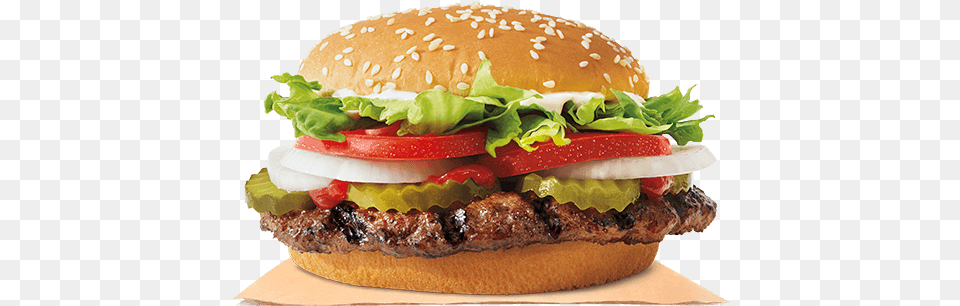 Whopper Sandwich Whopper Burger King, Food Free Png Download