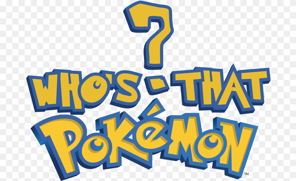 Whos That Pokemon Logo Font, Text, Dynamite, Weapon Free Transparent Png