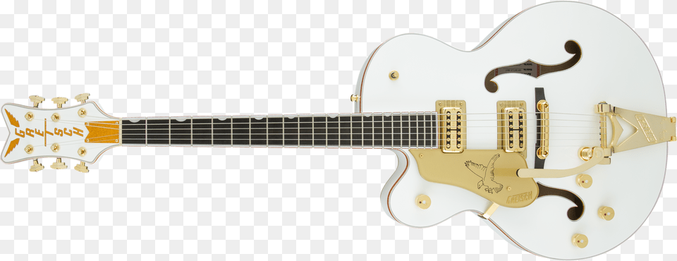 Wht Players Edition Falcon With Bigsby Gretsch White Falcon, Electric Guitar, Guitar, Musical Instrument, Bass Guitar Free Png Download