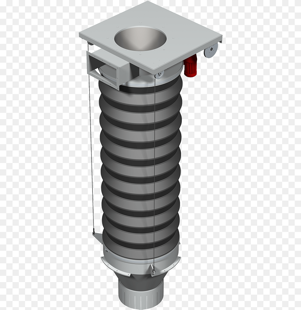 Whwa Telescopic Loading Tube Cylinder, Coil, Spiral Png Image