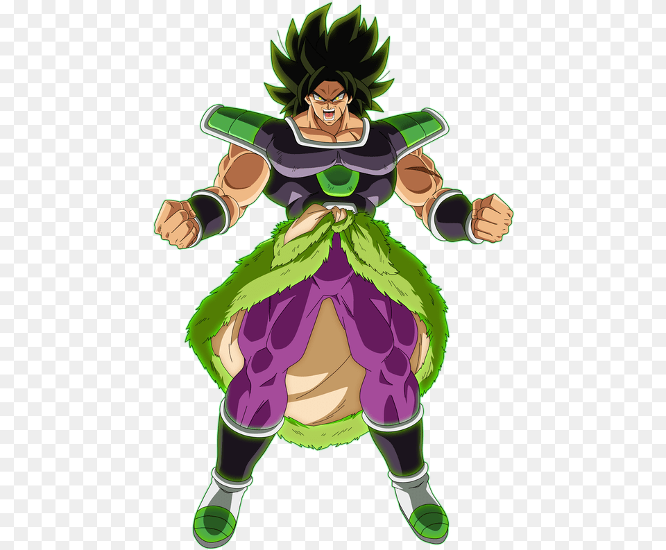 Why Did Broly Get Stronger After His Eyes Turn Yellow What Dragon Ball Super Broly Ikari, Book, Comics, Publication, Baby Free Transparent Png