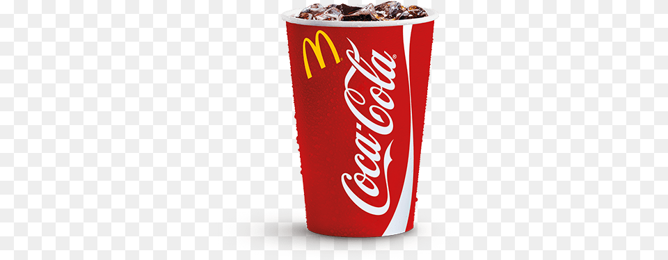 Why Does Fountain Diet Coke Taste Better Mcdonalds Soda Coca Cola, Beverage, Can, Tin Png