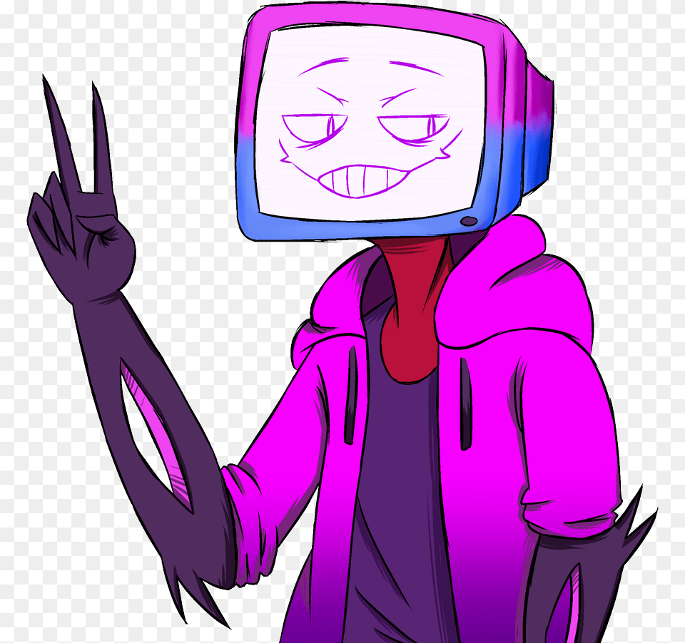 Why Does Pyros Fursona Have Slits Pyrocynical, Purple, Adult, Publication, Person Free Png Download