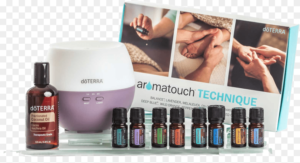 Why Doterra Essential Oils Aromatouch Kit Doterra, Baby, Person, Cosmetics Png Image
