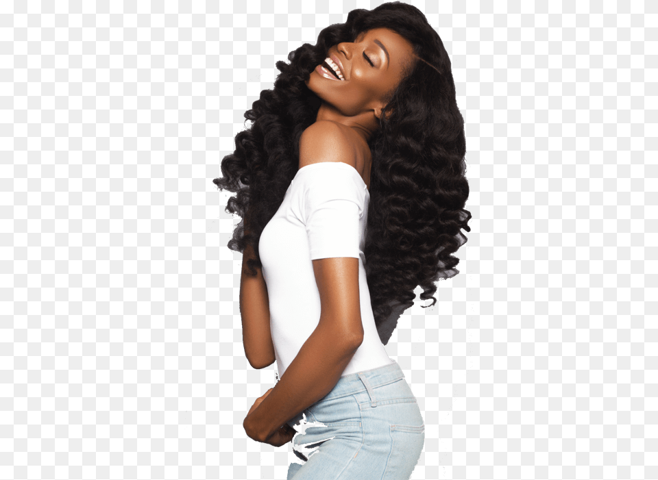 Why Heat Hair Black Hair Model Photography, Person, Portrait, Smile Free Transparent Png