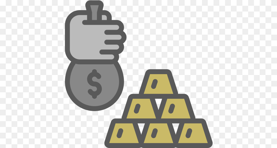 Why Invest In Gold What Makes Right Or Wrong For You Money Bag, Light, Ammunition, Grenade, Weapon Png