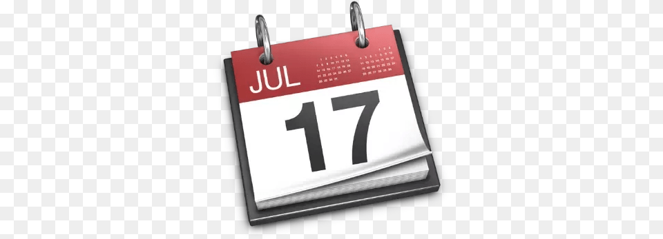 Why Is The Desktop Icon For Appleu0027s Ical Set To July 17 Quora Mac Os X Calendar Icon, Text, Mailbox Free Transparent Png