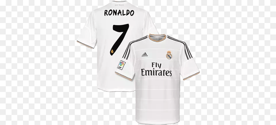 Why Is The Nba Obsessed With Sleeved Jerseys Quora 2014 Real Madrid Jersey, Clothing, Shirt, T-shirt Free Png Download