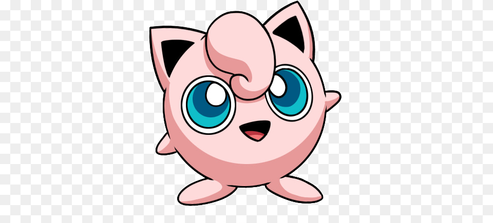 Why Jigglypuff Jigglypuff Sticker, Piggy Bank Free Png Download