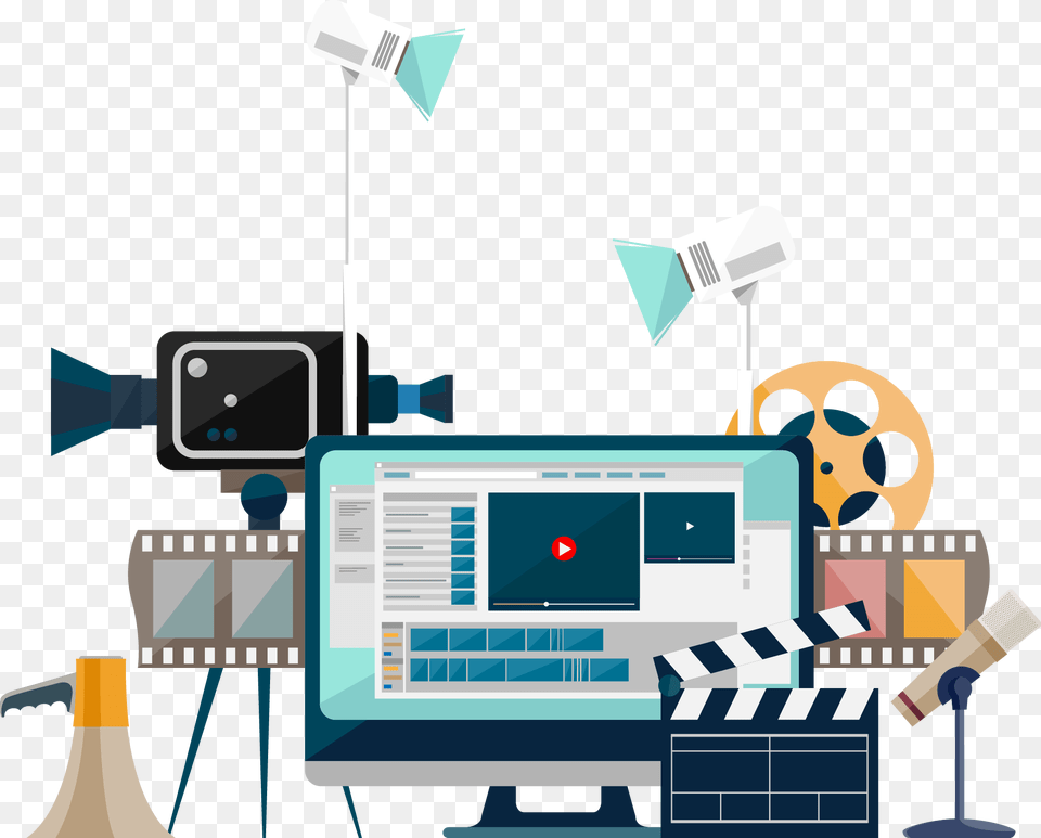 Why Quality Video Production Is Key To Video Marketing Corporate Videos, Computer Hardware, Electronics, Hardware, Screen Free Png Download
