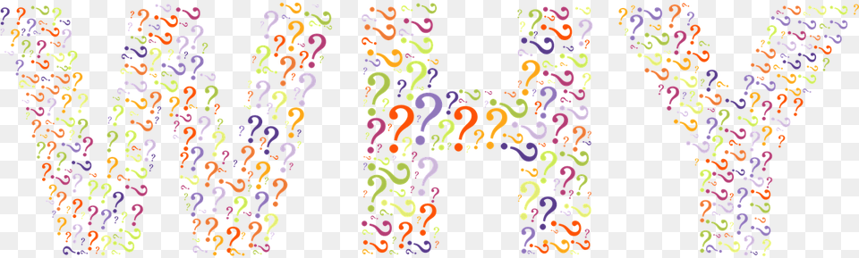 Why Question Marks Unknown Photo Illustration, Pattern, Purple, Embroidery, Flower Free Transparent Png