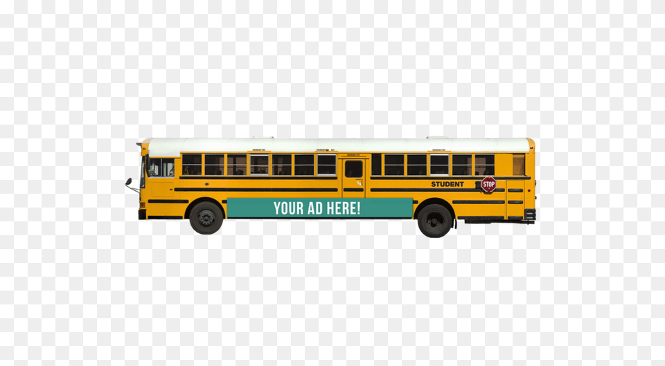 Why School Bus Ads Yellowbus Media, School Bus, Transportation, Vehicle, Machine Free Png