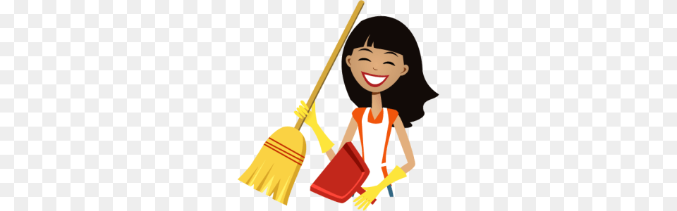 Why Should You Hire Cleaning Services In Qatar, Person, Face, Head, Broom Png