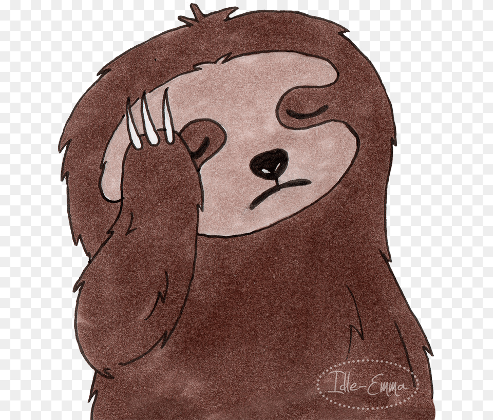 Why Sloth Cartoon, Adult, Female, Person, Woman Png