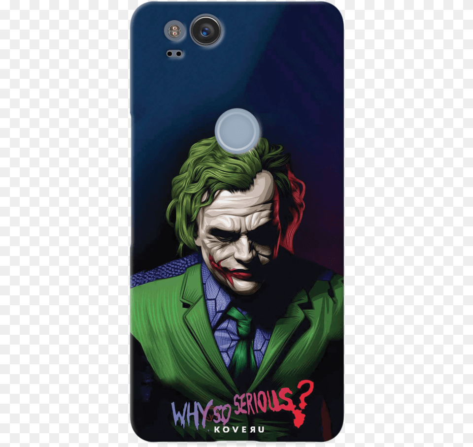 Why So Serious Cover Case For Google Pixel, Book, Comics, Publication, Adult Free Png Download