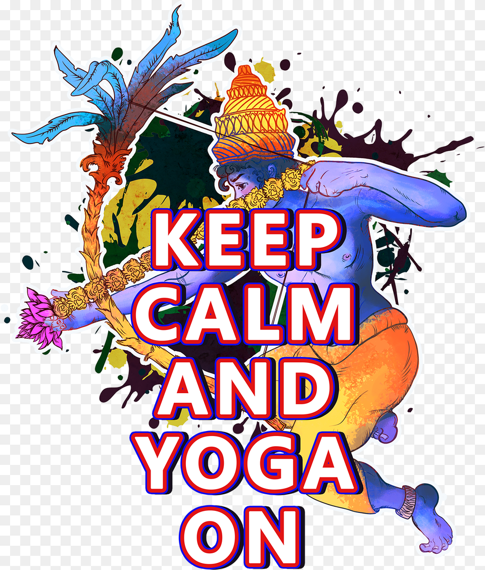 Why They Always Look So Serious In Yoga You Make Serious Keep Calm Yoga, Advertisement, Poster, Book, Publication Free Transparent Png