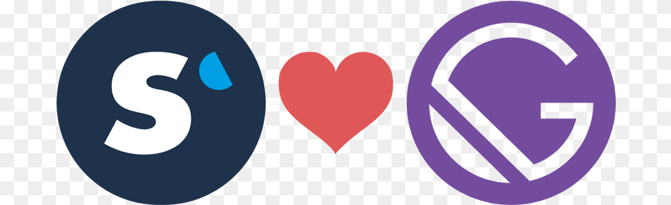 Why We Choose Gatsby Over Next Gatsby Js, Logo, Heart, Symbol Png Image