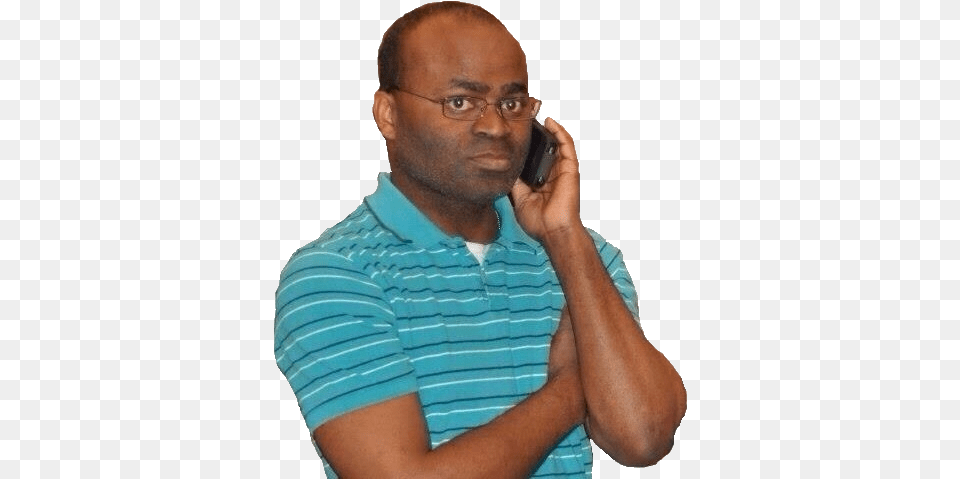 Why Wont People Die By Markodarko549 Meme Center Black Guy With Cell Phone, Accessories, Portrait, Photography, Person Png Image